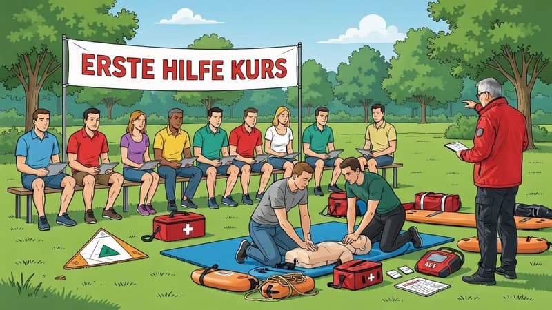 Erste-Hilfe Lehrgang für Sportlehrer